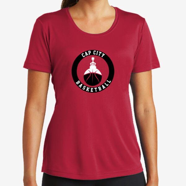 Cap City Basketball Ladies PosiCharge Competitor Tee Thumbnail